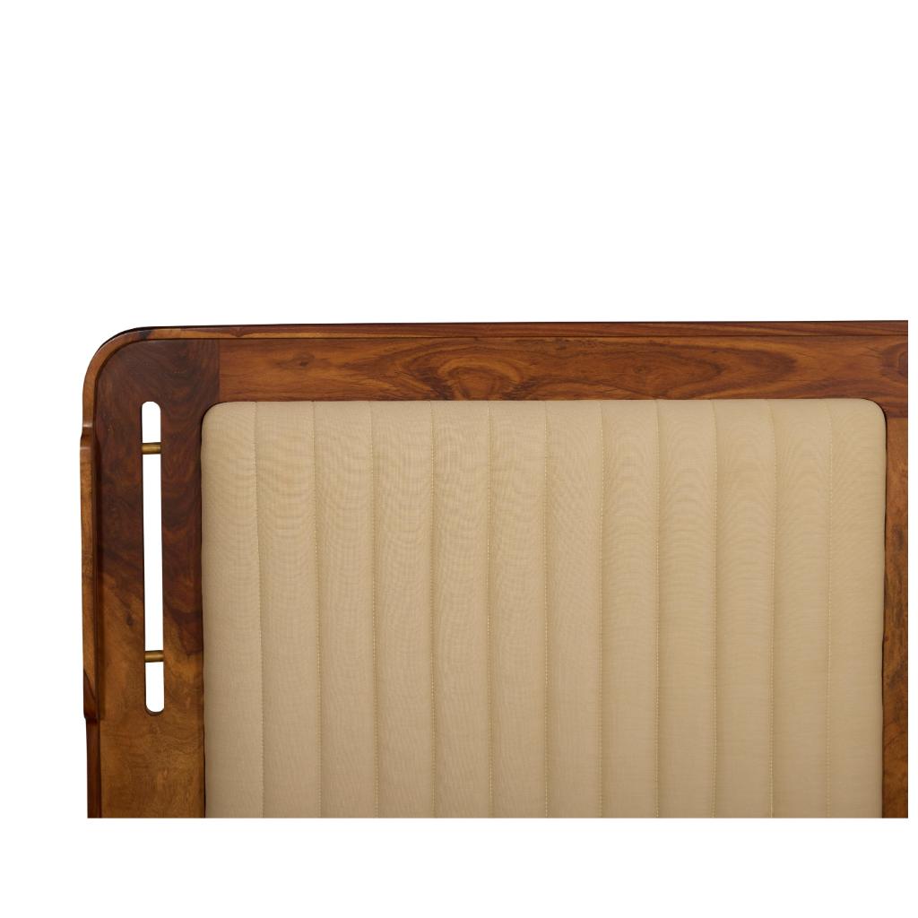 Arnav Upholstered Wooden Platform Bed