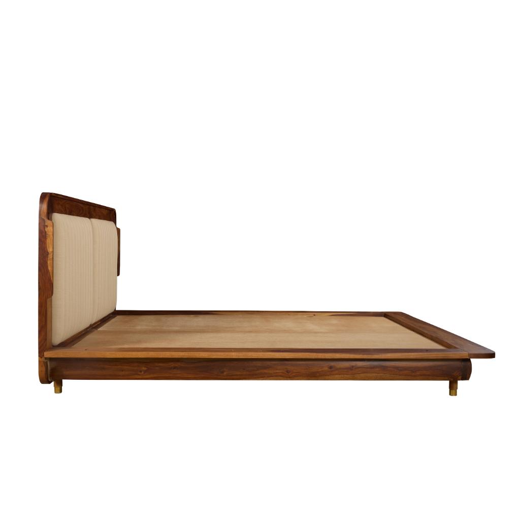 Arnav Upholstered Wooden Platform Bed