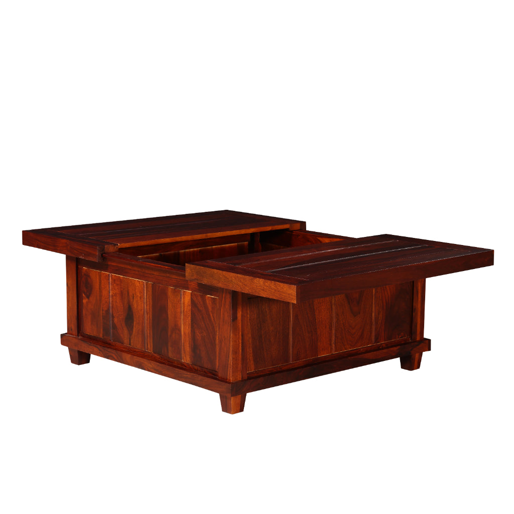 Heritage Solid Wood Storage Coffee Table