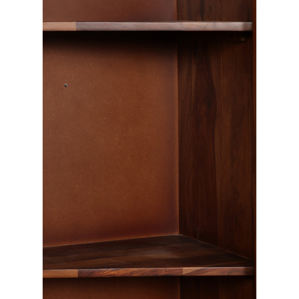GrandEstate Solid Wood Multi-Door Wardrobe with Drawers