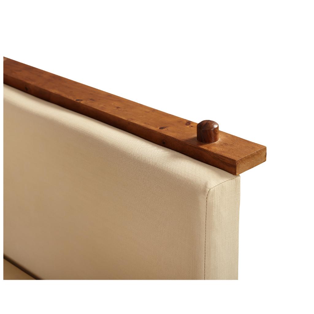 Solid Wood Extended L-Shape Sofa