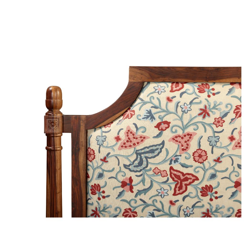 Upholstered Solid Wood Classic Bed