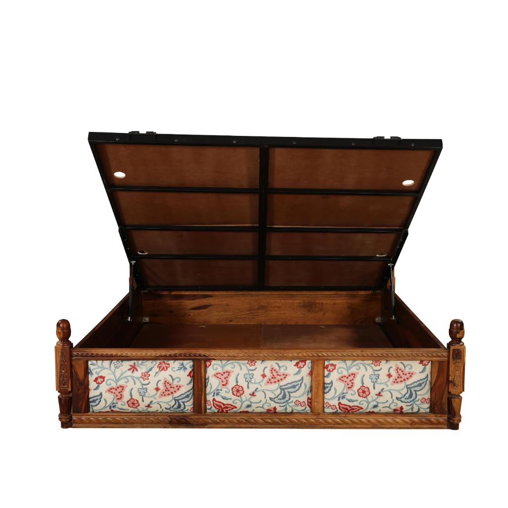 Upholstered Solid Wood Classic Bed