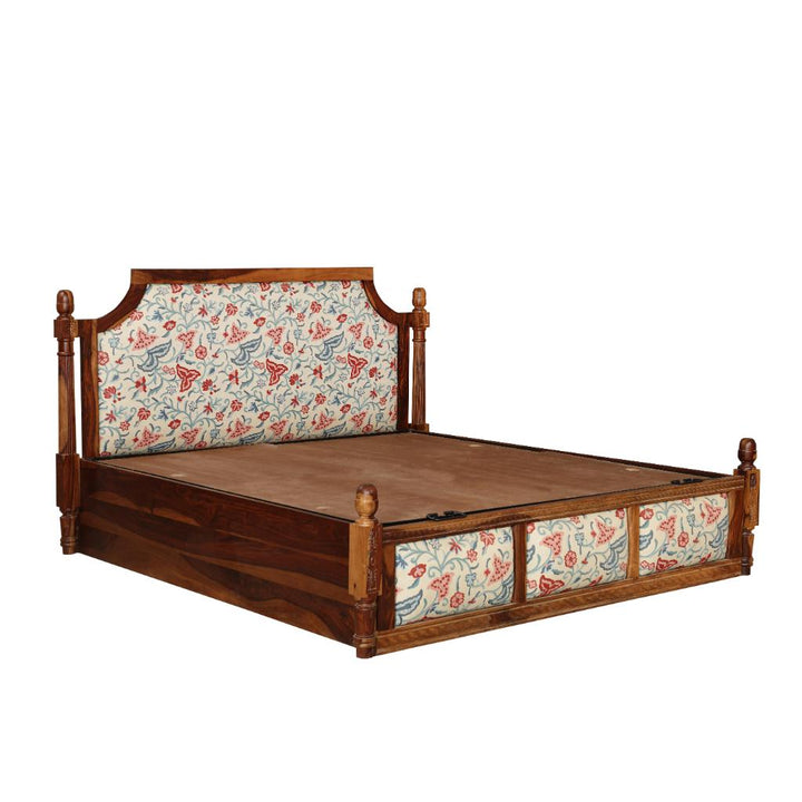 Upholstered Solid Wood Classic Bed