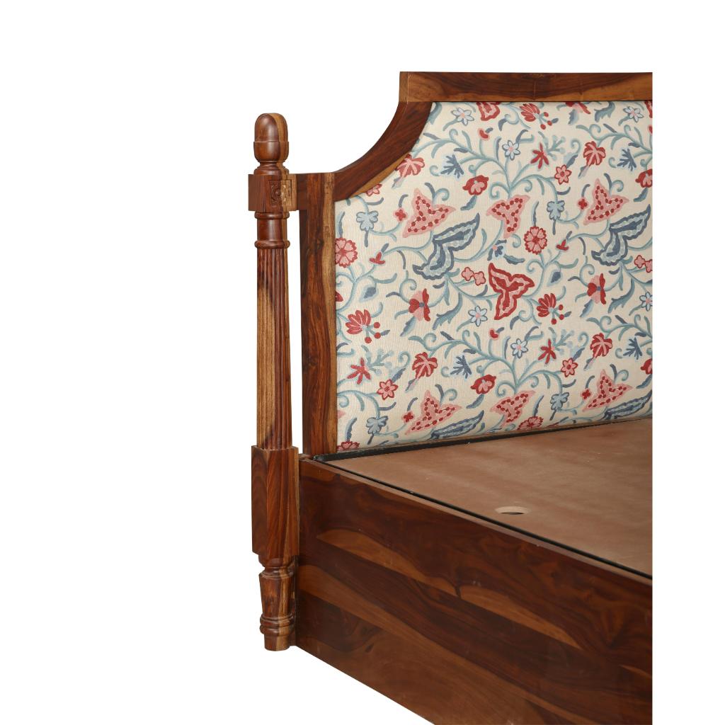 Upholstered Solid Wood Classic Bed