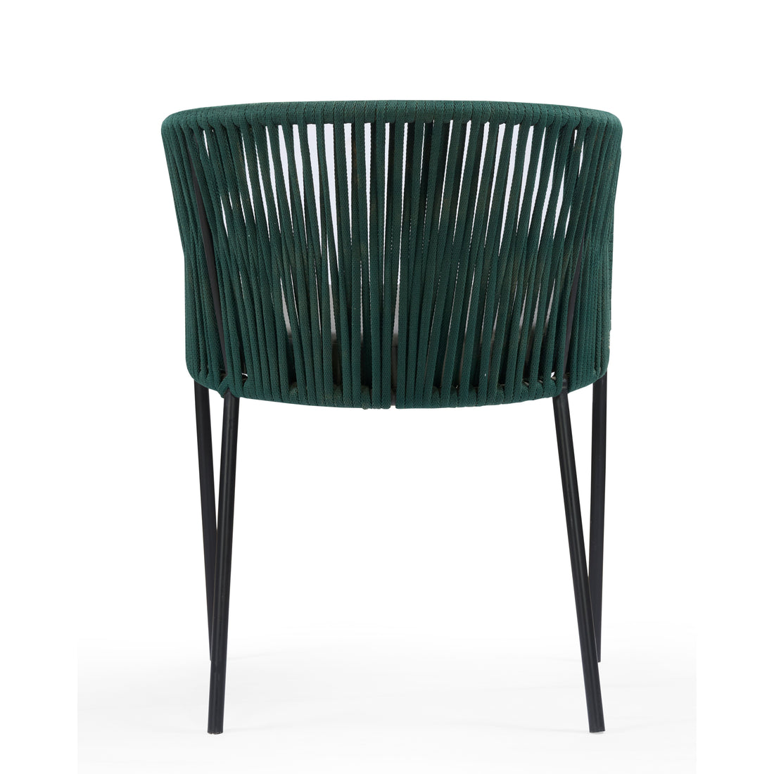 Emerald Rope Weave Arm Chair