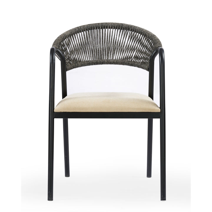 Crescent Weave Arm Chair