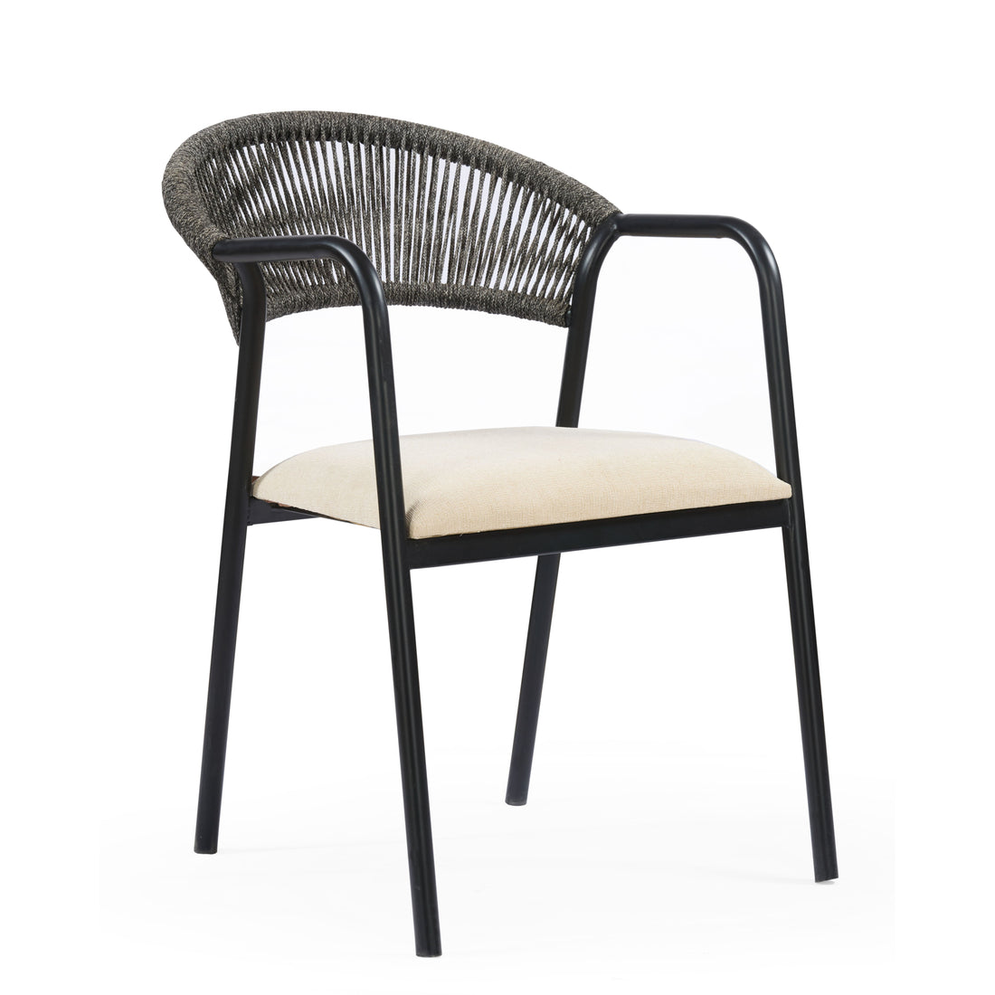 Crescent Weave Arm Chair