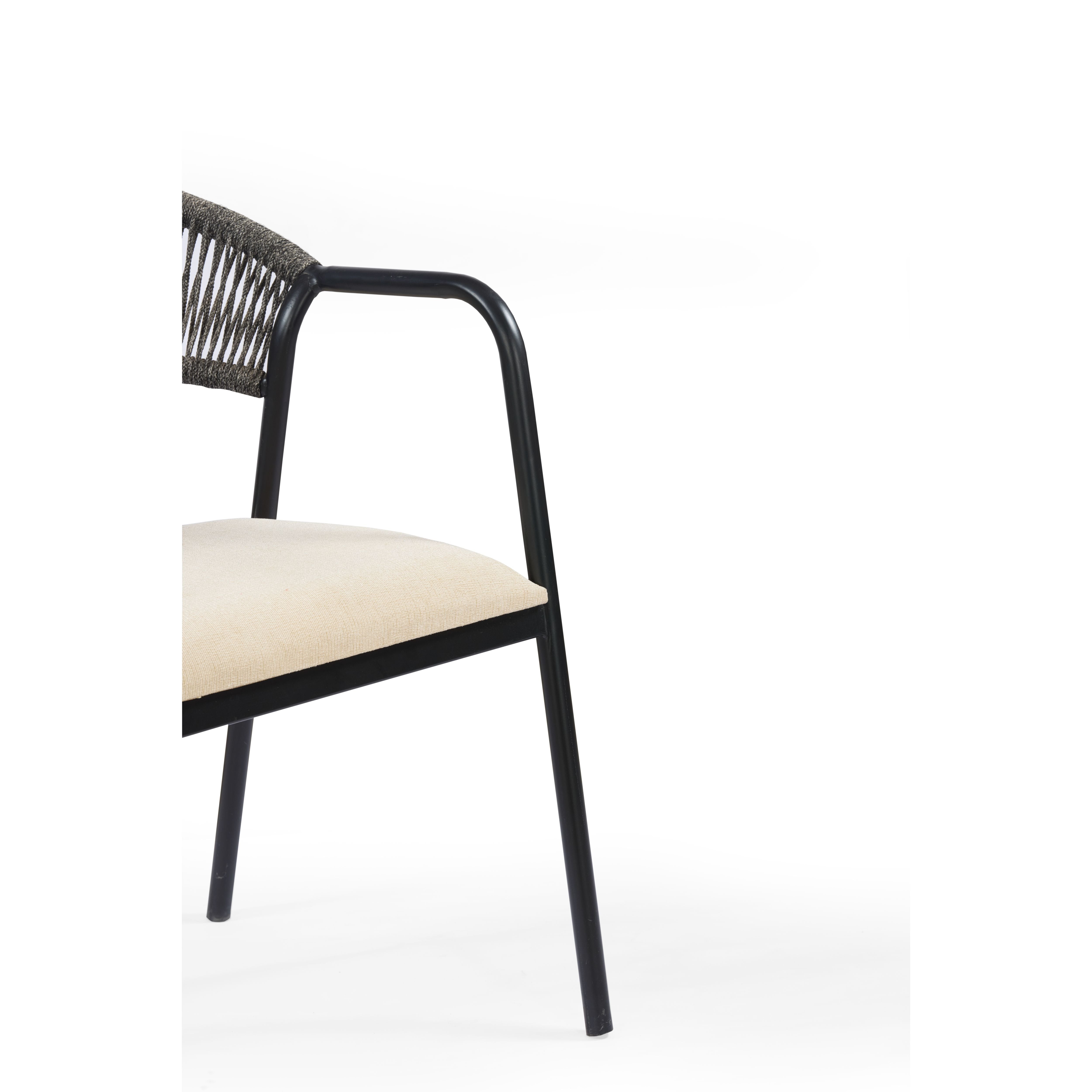 Crescent Weave Arm Chair