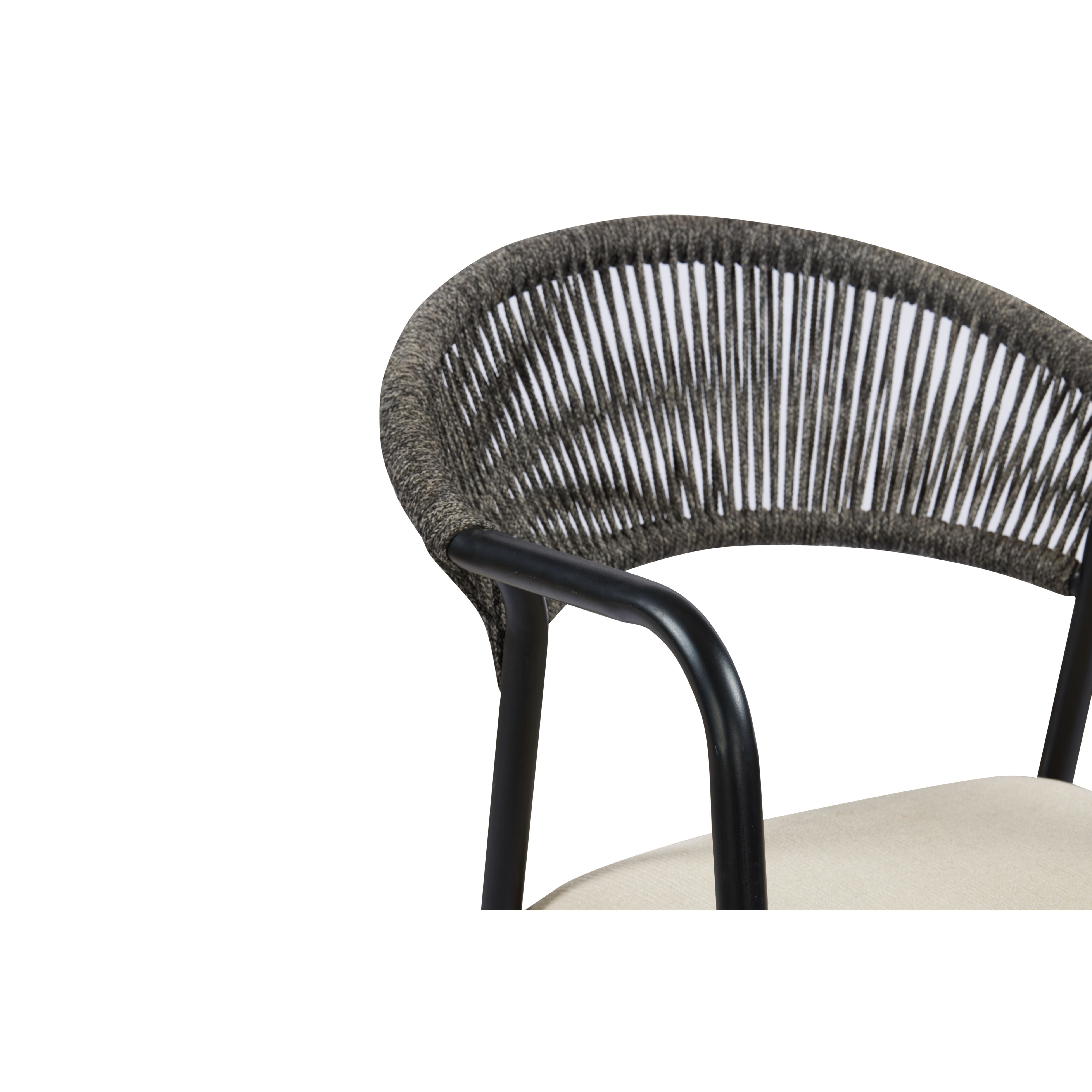 Crescent Weave Arm Chair