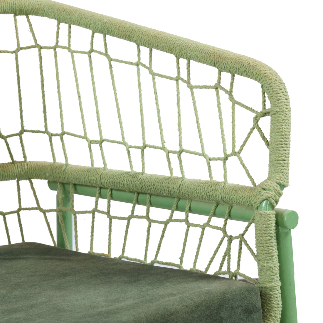 Sage Weave Dining Arm Chair
