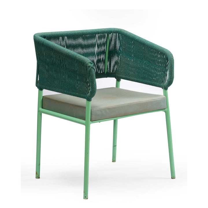 Verde Weave Accent Bar Chair