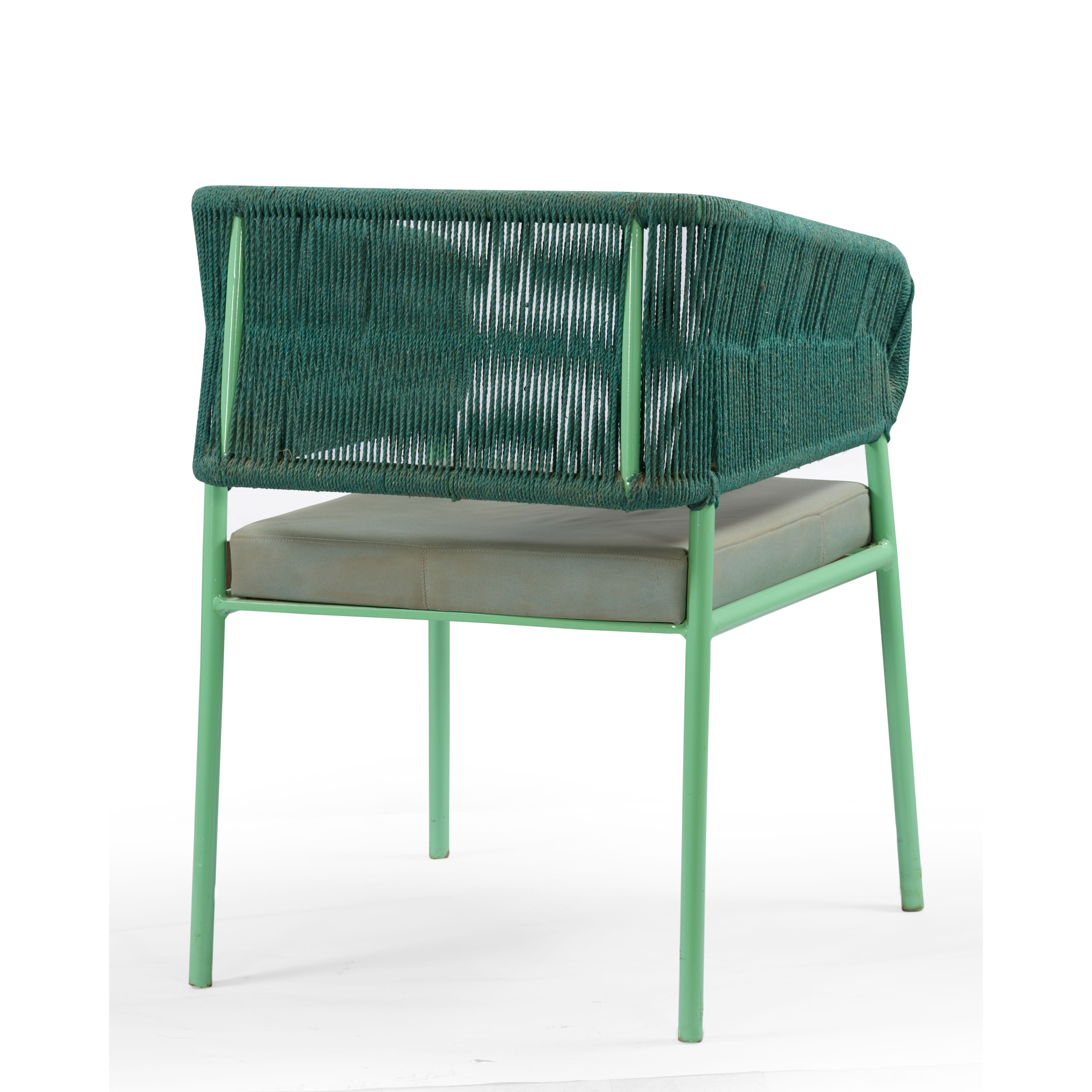 Verde Weave Accent Bar Chair