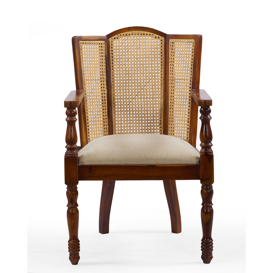 Heritage Cane Accent Armchair