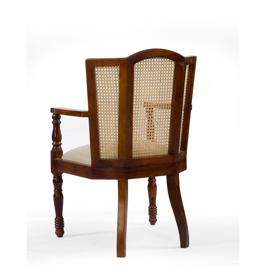 Heritage Cane Accent Armchair