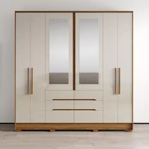 Alpine Mirror Panel Armoire