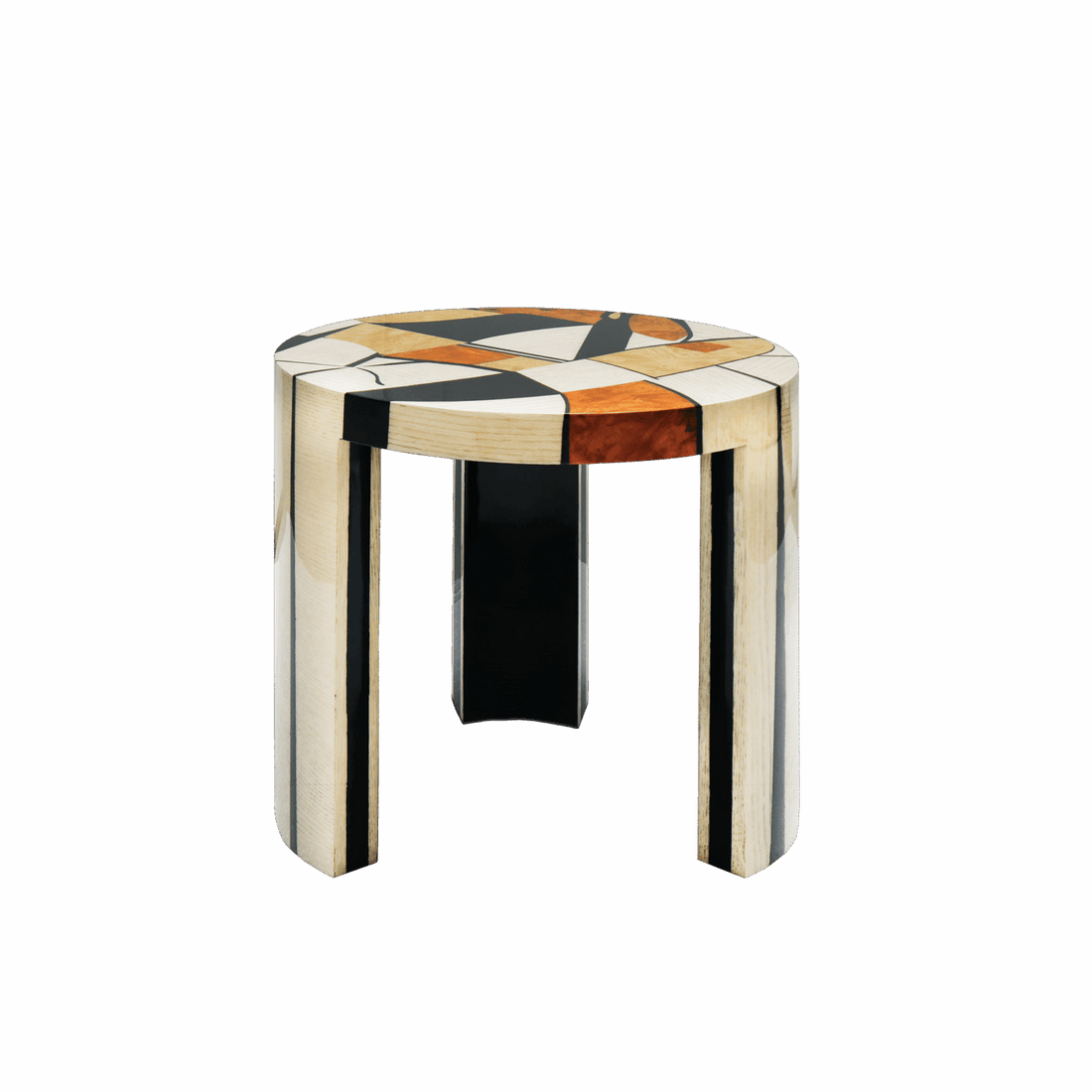 Bauhaus Inlay End Table