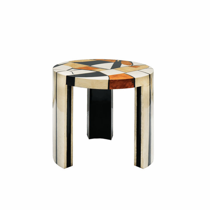 Bauhaus Inlay End Table
