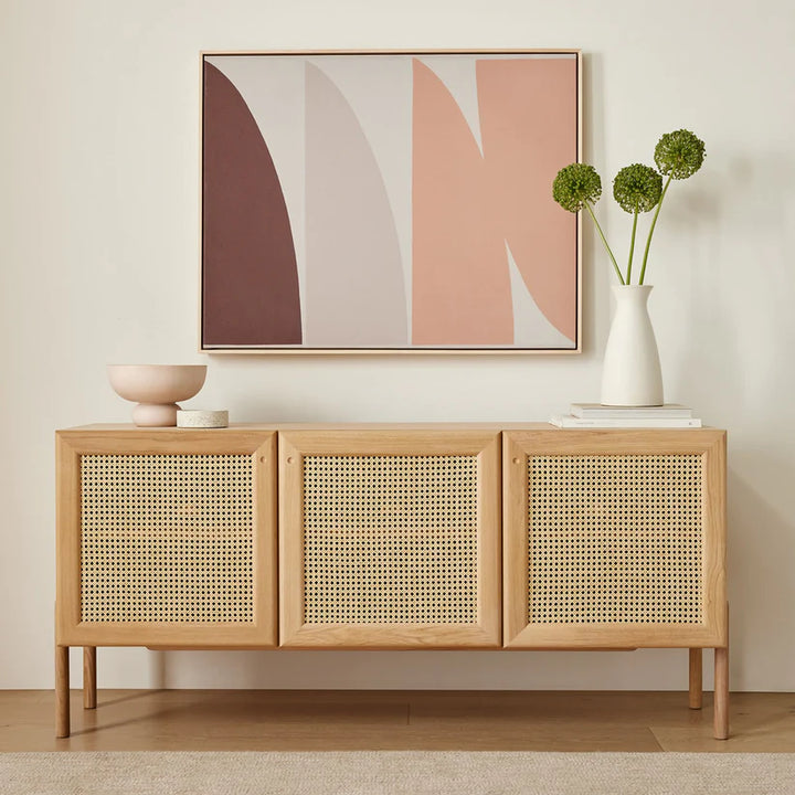 Shoreline Cane Console Sideboard