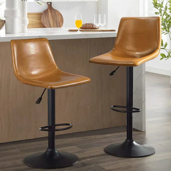 Retro-Modern Swivel Stool
