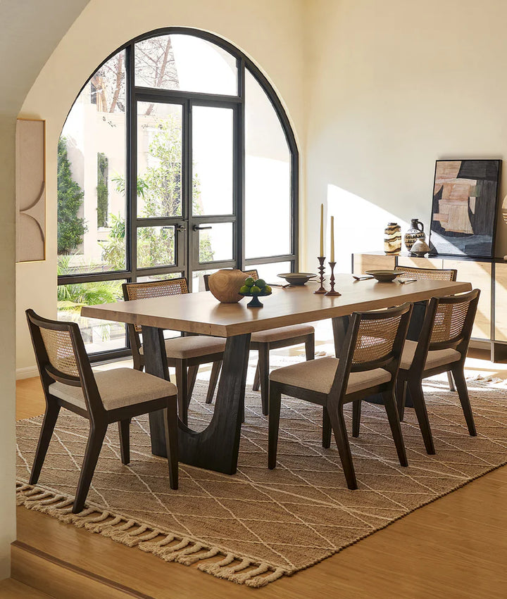 Arcadia Natural Wood Dining Table