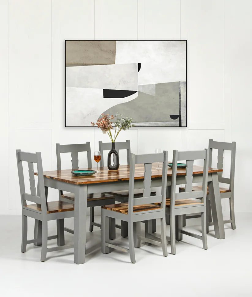 WillowGrey Rustic Dining Table