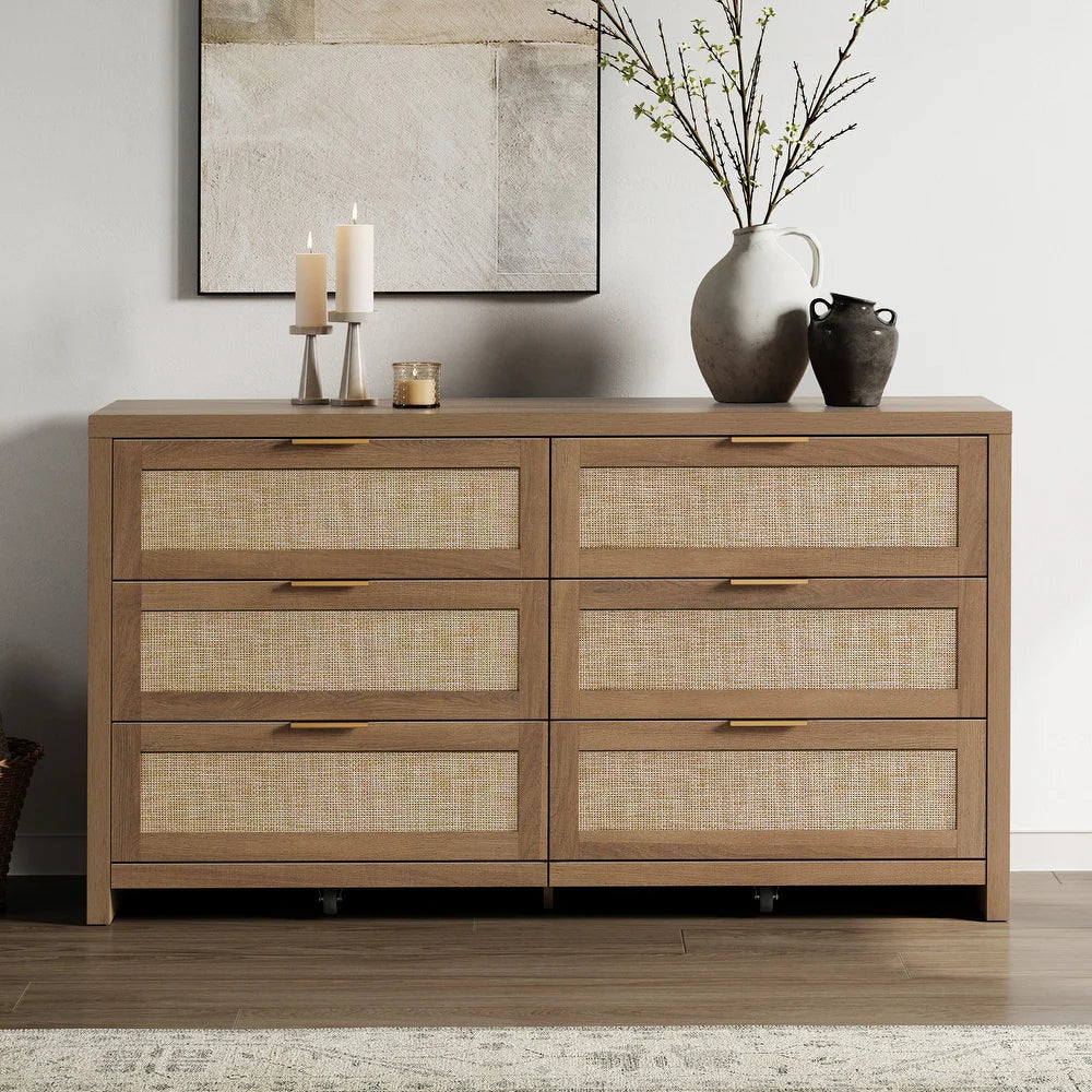 Caning Storage Dresser