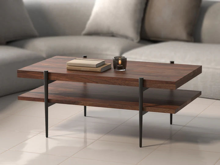 UrbanEdge Dual-Tier Coffee Table