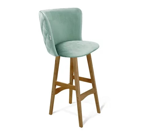 Solid Walnut Classic Bar Stool