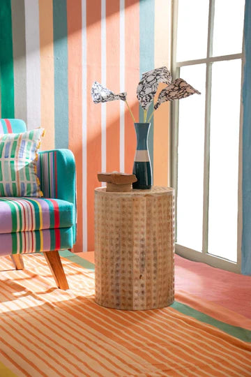 PrismCraft Side Table