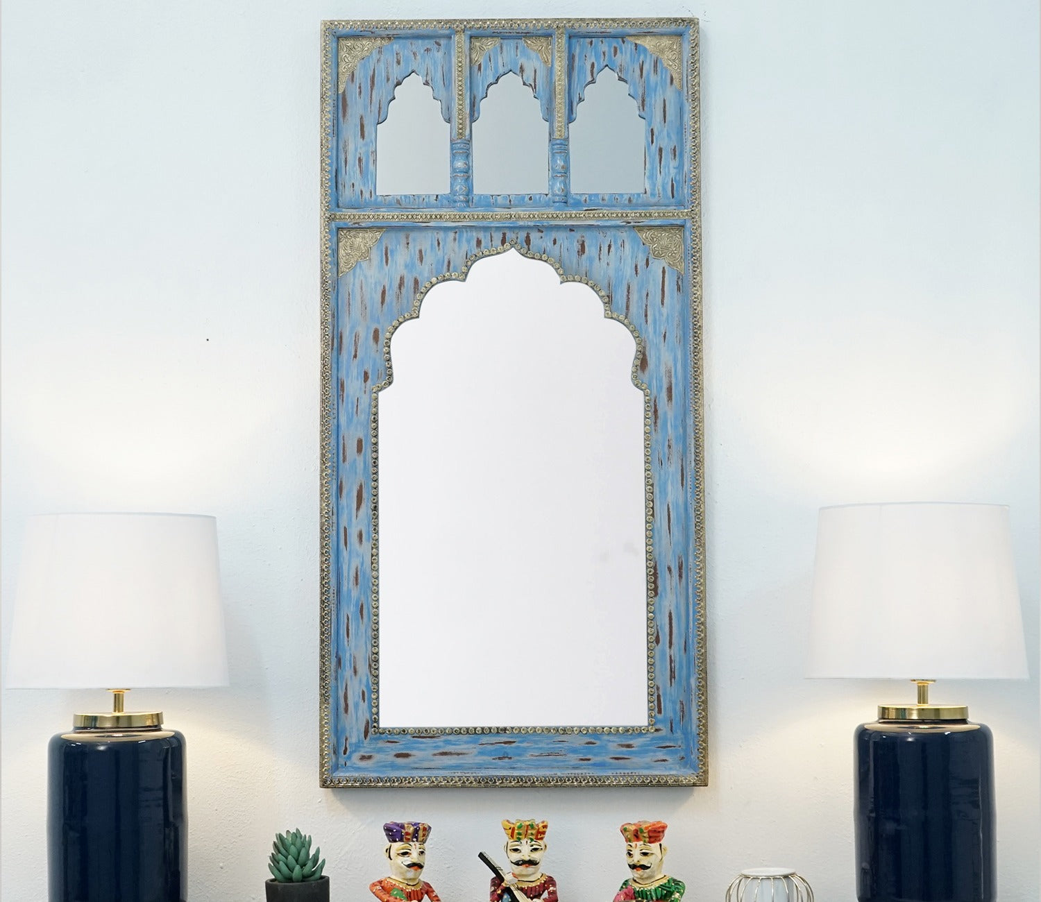 Izara Carved Mirror Frame