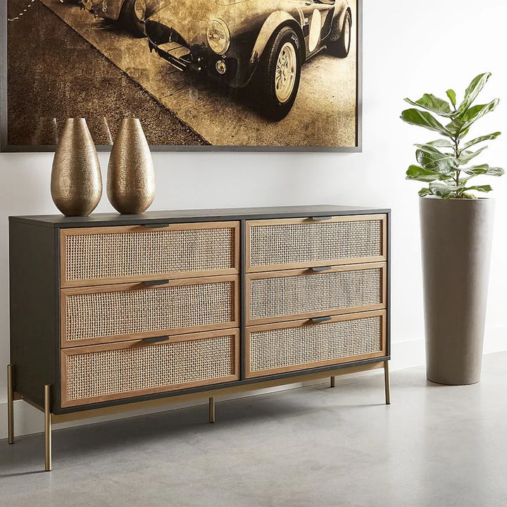 Sedona Rattan Dresser