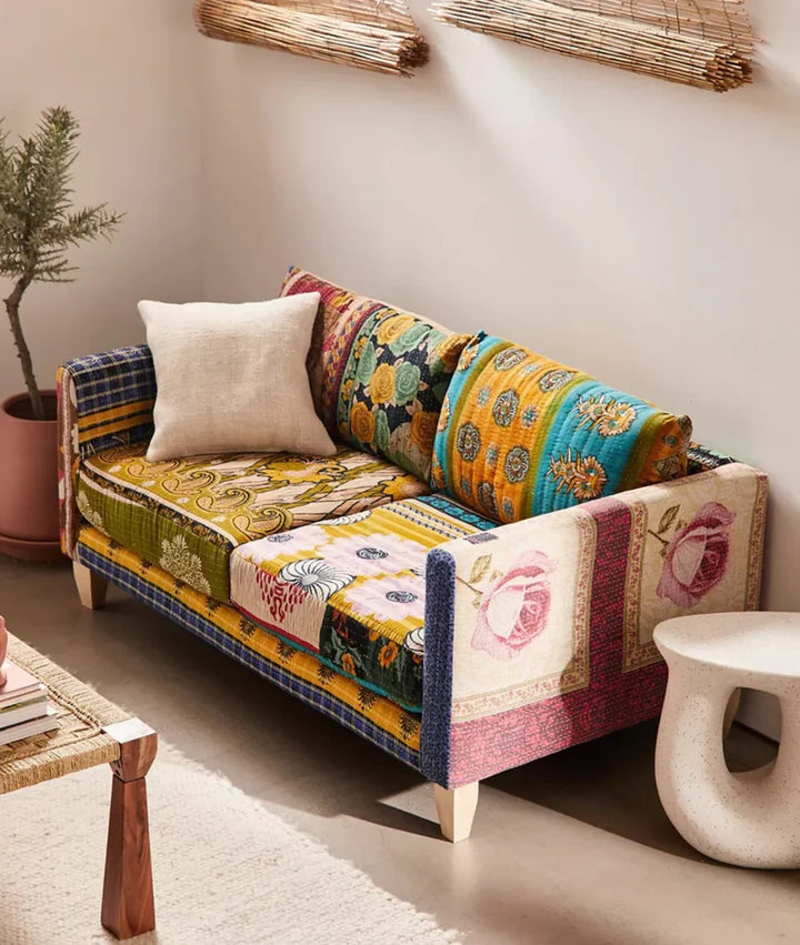 Bohemian Patchwork Love Sofa