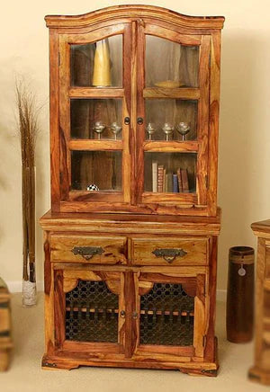 Heritage Sheesham Showcase Cabinet