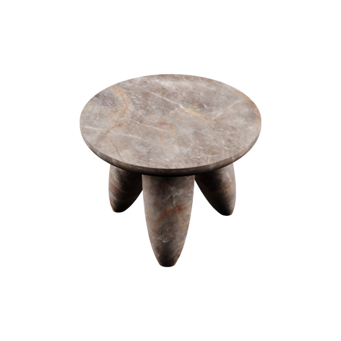 Bosque Marble Stool End Table