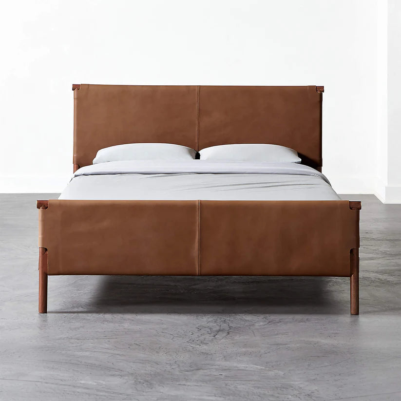 Campaign Saddle Leather Bed