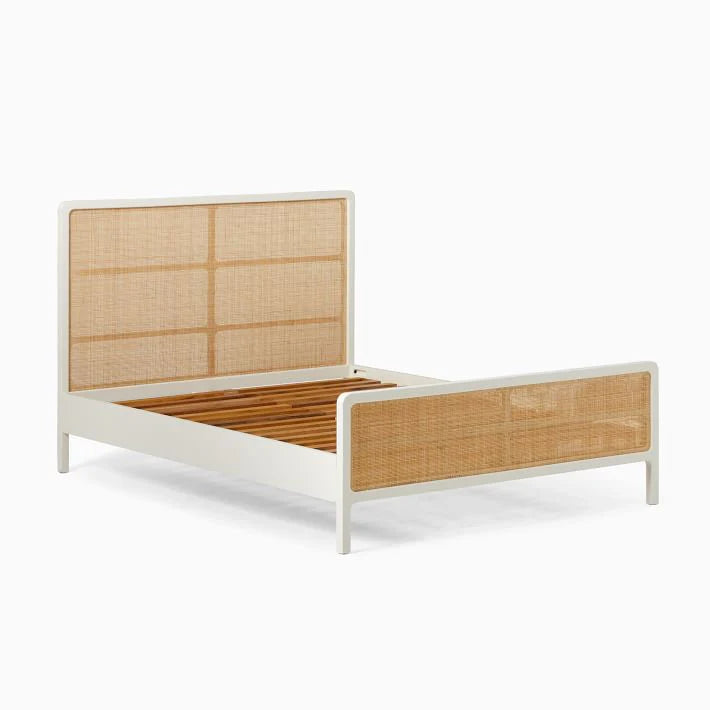 Capri Cane Platform Bed