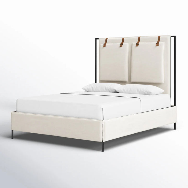 Campaign Sling Platform Bed