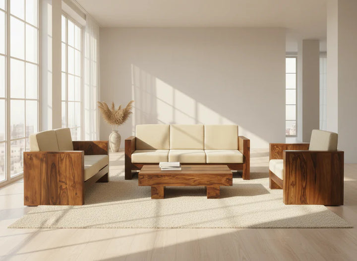 TimberLuxe Sofa Set