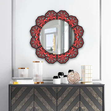 MandalaBloom Wall Mirror