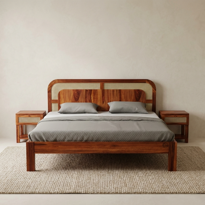 The Artisan Cane-Panel Suite Bed